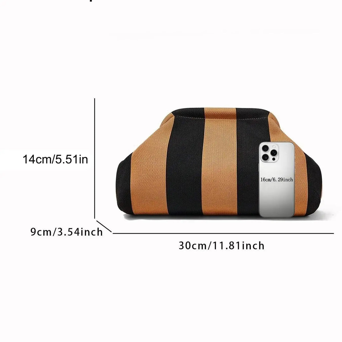 Fall Winter Retro Texture Cloud Bag Women's Handbag