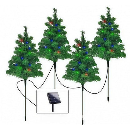 🎄Solar Strawberry LED Christmas Pathway Lights, Multicolor✨