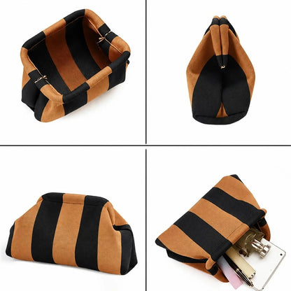 Fall Winter Retro Texture Cloud Bag Women's Handbag