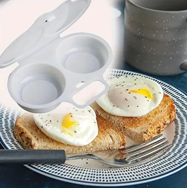 🎁2026 New Arrivals💥 Microwave Egg Poacher with Lid& Handle