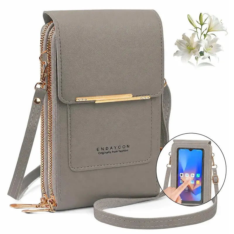 Women's Touch Screen Phone Bag Key Change Bag Reply Messages Without Phone