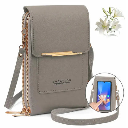 Women's Touch Screen Phone Bag Key Change Bag Reply Messages Without Phone