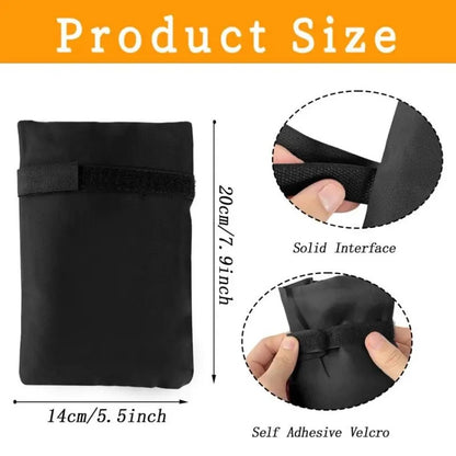 4 Pcs Outdoor Faucet Covers Thermal Waterproof Shield Slide On Hose Bib Socks With Strap Winter Protection