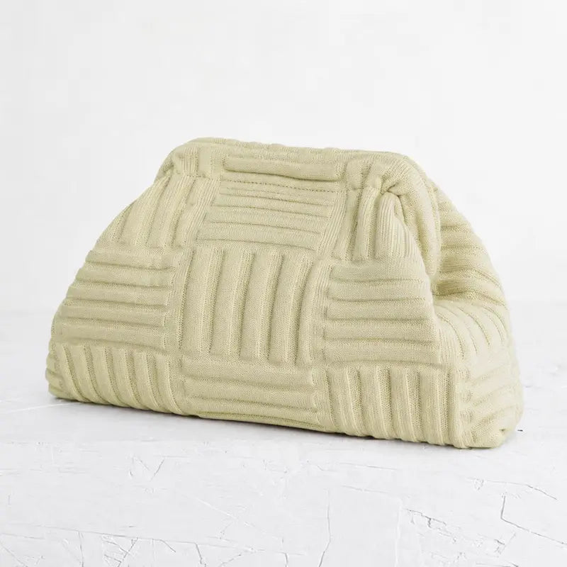 Fall Winter Retro Texture Cloud Bag Women's Handbag