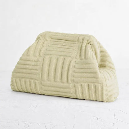 Fall Winter Retro Texture Cloud Bag Women's Handbag