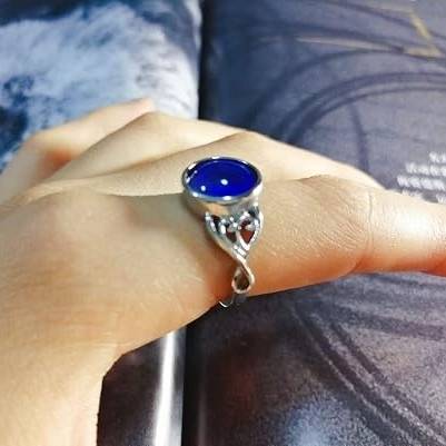 Sweet Style Color Changing Mood Stone Ring Creative Fashion Jewelry
