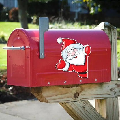 Christmas Refrigerator Magnets Tree Santa Reindeer Snowman for Fridge Kitchen Metal Door Decor