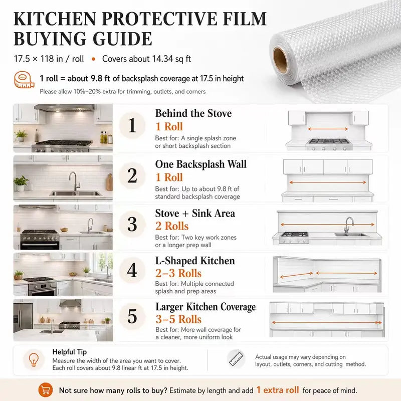 Self Adhesive Aluminum Foil Kitchen Backsplash Wallpaper
