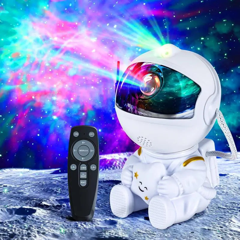 Christmas Astronaut Galaxy Star Projector Remote Control 360 Adjustable Nebula Lamp LED Room Decor Gift