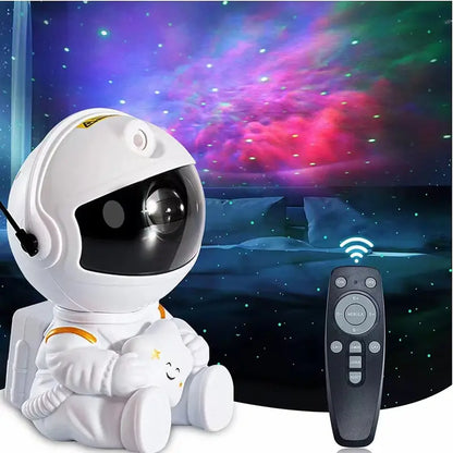 Christmas Astronaut Galaxy Star Projector Remote Control 360 Adjustable Nebula Lamp LED Room Decor Gift