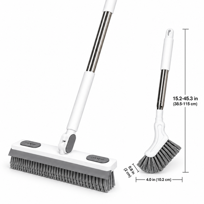 360 Rotating Extendable Gap Cleaning Tool Adjustable No Touch for Windows & Narrow Spaces
