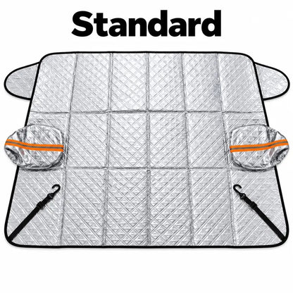 Car Windshield Cover Waterproof All Season Shield for Most Vehicles Snow Ice Frost Dust Rain
