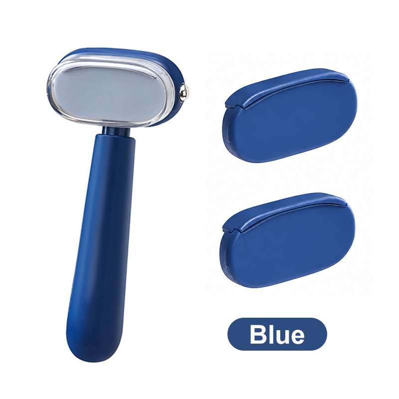 Dual Sided Foot Callus Remover with Replaceable Stainless Steel Blade Portable Manual Pedicure Tool