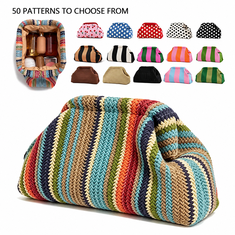 Fall Winter Retro Texture Cloud Bag Women's Handbag