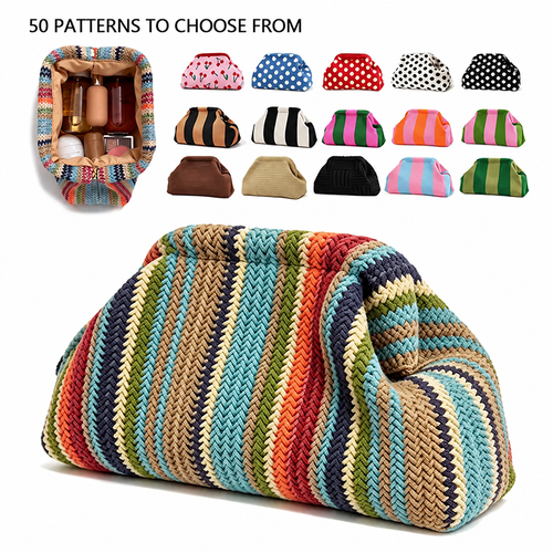 Fall Winter Retro Texture Cloud Bag Women's Handbag