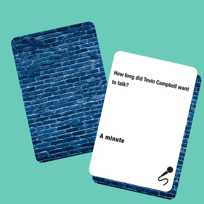 90s R&B Expansion Pack Music Trivia Card Game 80 Cards