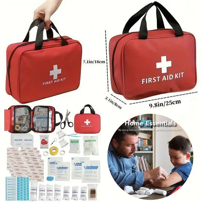 🔥330 Piece Waterproof Compact First Aid Kit🩹