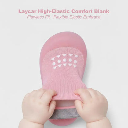 Baby Sock Cotton Shoes 6 to 24 Months Prewalker Non Slip Infant Slippers Memory Foam Breathable