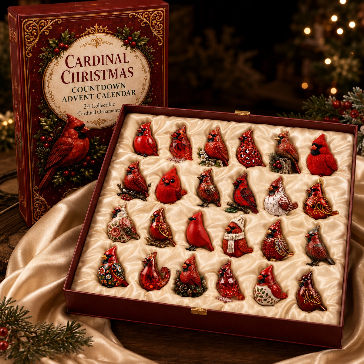 Christmas 24 Day Countdown Calendar Limited Anniversary Edition High Quality Model
