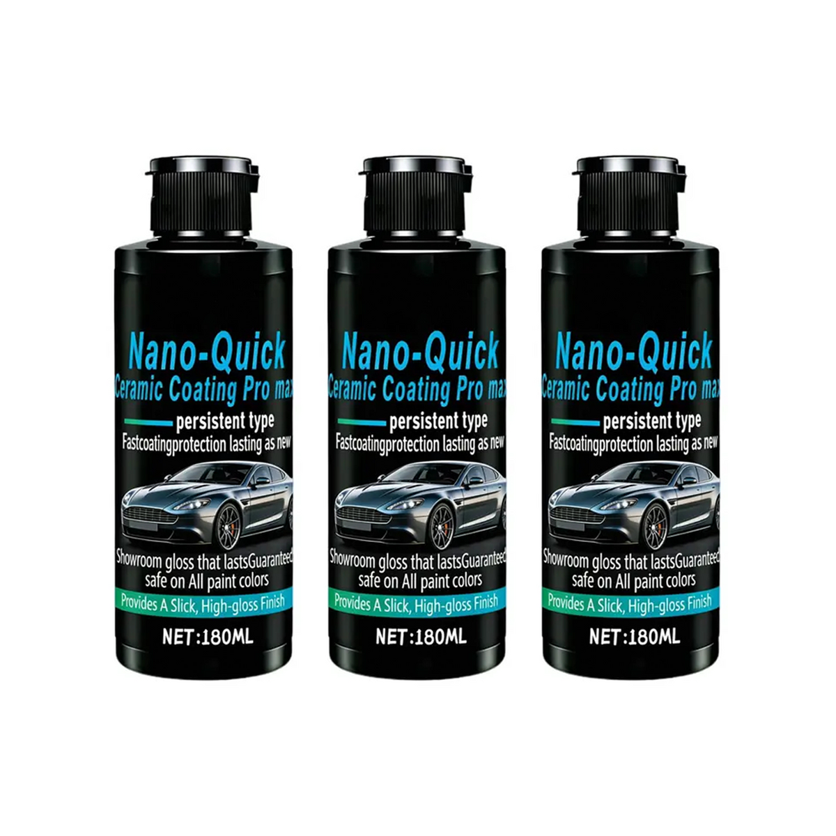 Nano Ceramic Coating Professional MAX for Cars Dust Proof Water Resistant Long Lasting Luster