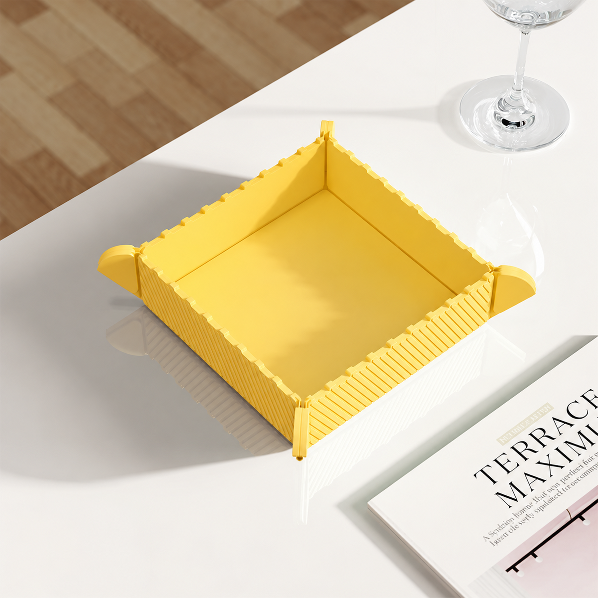 Magnetic Silicone Trivet 🧲 Foldable Pot Mat & Small Kitchen Tray