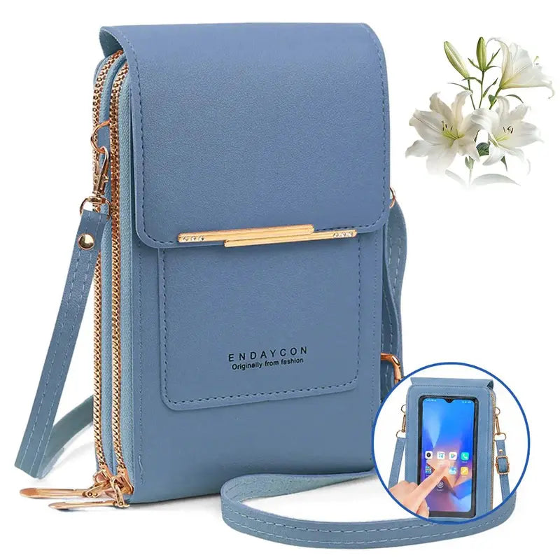 Women's Touch Screen Phone Bag Key Change Bag Reply Messages Without Phone