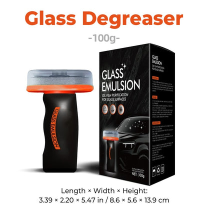 2026 Handheld Glass Oil-Film Remover – 100g Streak-Free Auto Degreaser