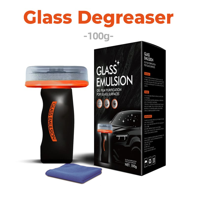 2026 Handheld Glass Oil-Film Remover – 100g Streak-Free Auto Degreaser