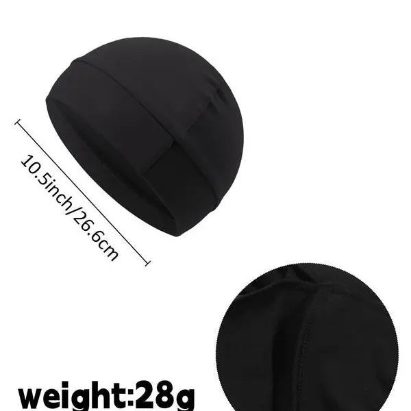 Unisex Multifunctional Skull Cap Beanie Stretchy Helmet Liner Biking Outdoor Hat