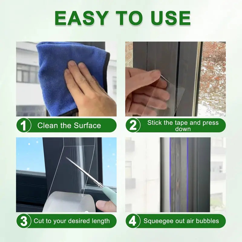 Self Adhesive Silicone Waterproof Tape High Temperature Resistant Residue Free Invisible Seal