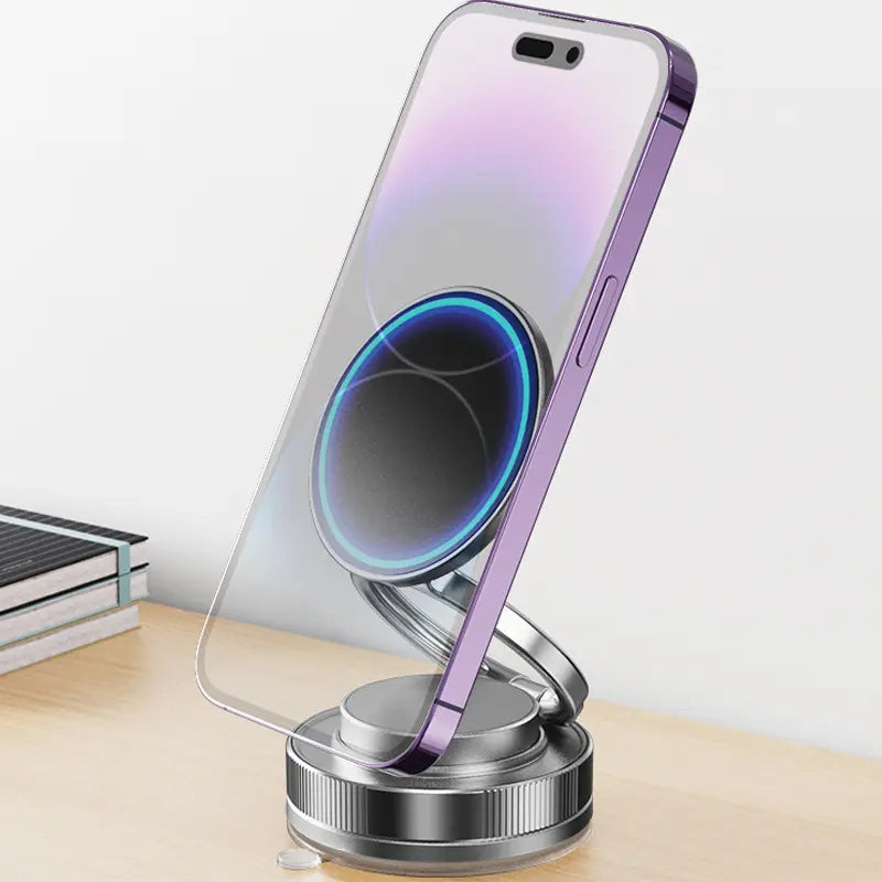 360 Rotatable Magnetic Phone Holder Adjustable Foldable Stand for Car Desk