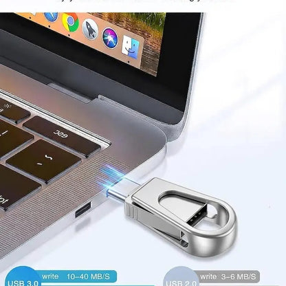 3 in 1 OTG Type C USB 3.0 Flash Drive Dual USB Connector Fast Storage
