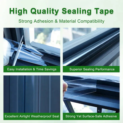 Self Adhesive Silicone Waterproof Tape High Temperature Resistant Residue Free Invisible Seal