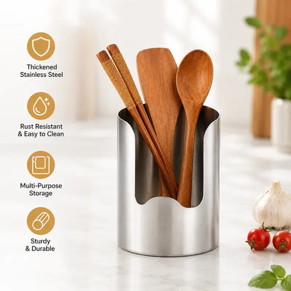 🔥HOT SALE 49% OFF🥄Stainless Steel Cooking Utensil Holder