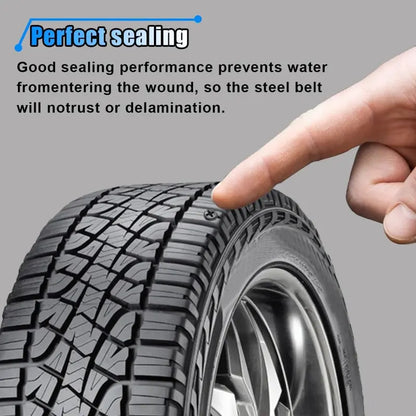 Tire Repair Screws Plugs Vacuum Rubber Nail Kit for Car Motorcycle Truck Tractor