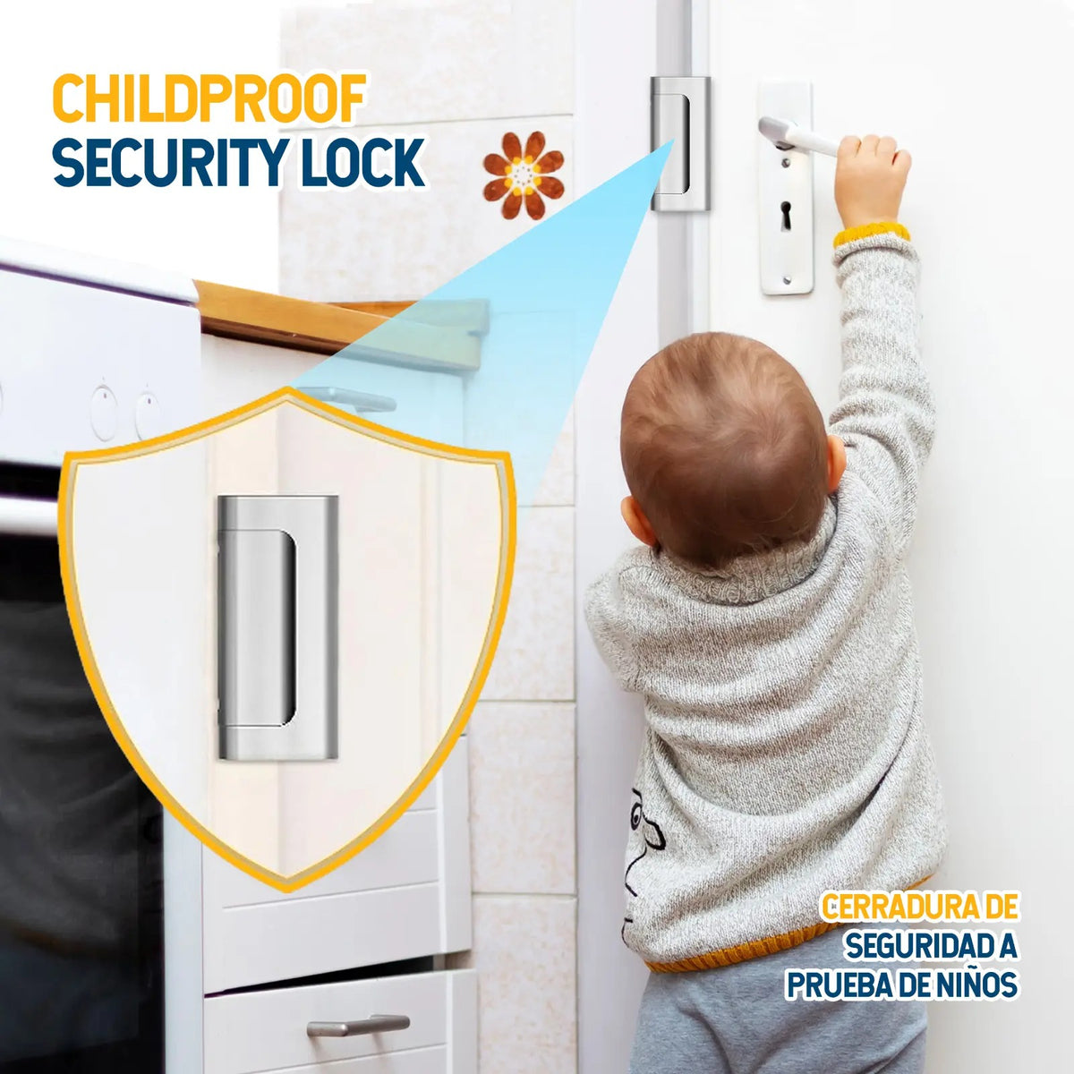 40% OFF Back To School Security Door Hardware – Heavy-Duty Aluminum Anti-Theft Lock Latches & Bolts