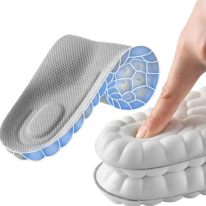 4D Shoe Cloud Insoles for Men Women Soft Memory Foam Orthotic Sports Inserts