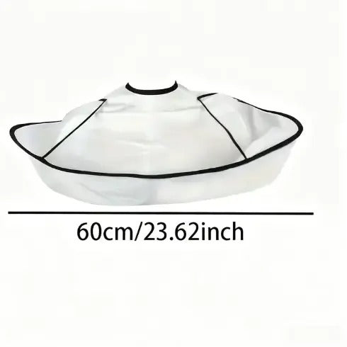 Waterproof Hair Cutting Cape Reusable Barber Bib Hair Catcher for Home Salon