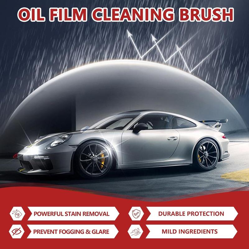 2026 Handheld Glass Oil-Film Remover – 100g Streak-Free Auto Degreaser
