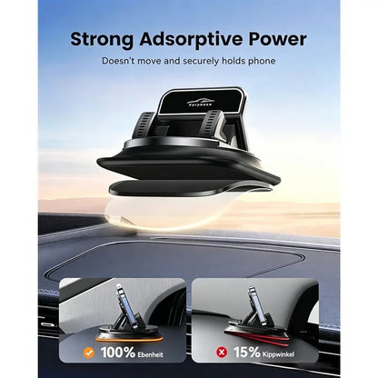 Car Dashboard Phone Holder 360 Rotatable Adjustable Universal for All Smartphones