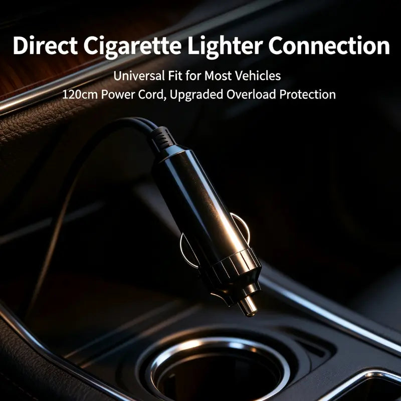 12V Portable Car Heater Windshield Demister Easy Install Defroster