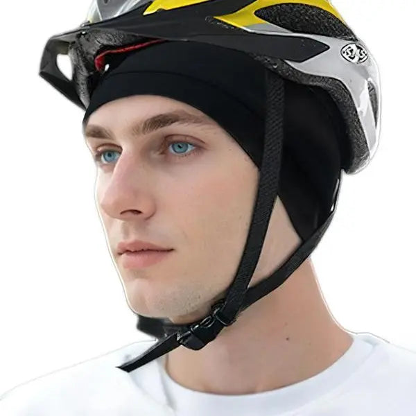 Unisex Multifunctional Skull Cap Beanie Stretchy Helmet Liner Biking Outdoor Hat