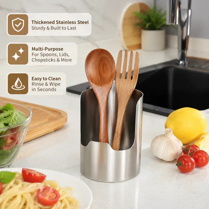 🔥HOT SALE 49% OFF🥄Stainless Steel Cooking Utensil Holder