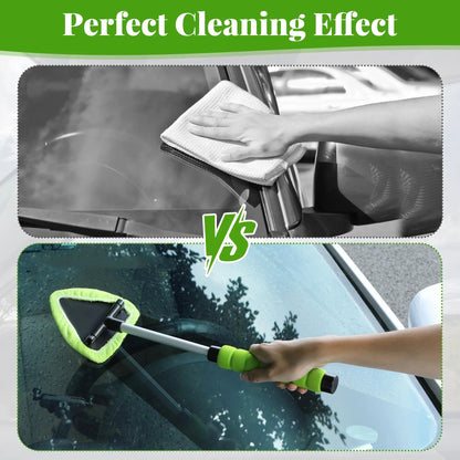 Windshield Cleaning Tool – Microfiber Car Window Cleaner