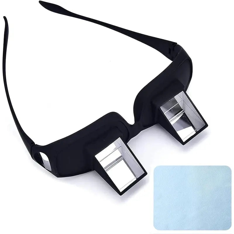 Unisex Lightweight Lazy Prism Reading Glasses 90 Degree Vision Eye Spine Protection