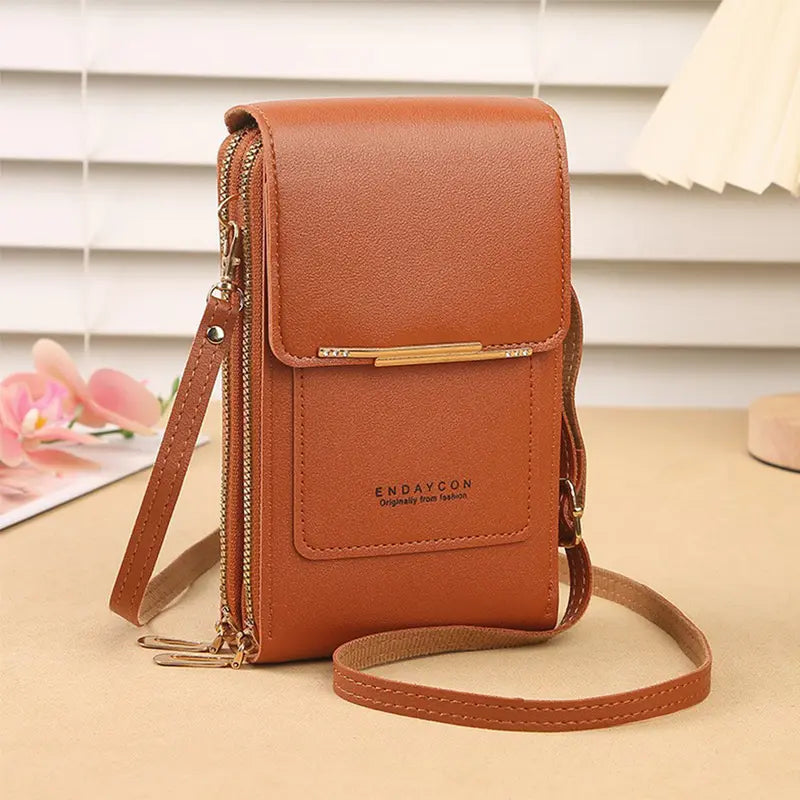 Women's Touch Screen Phone Bag Key Change Bag Reply Messages Without Phone