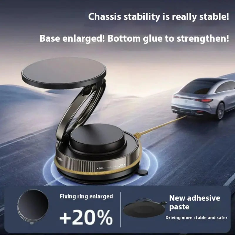360 Rotatable Magnetic Phone Holder Adjustable Foldable Stand for Car Desk