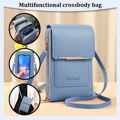 Women's Touch Screen Phone Bag Key Change Bag Reply Messages Without Phone