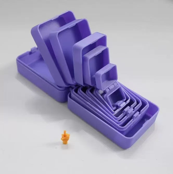 Halloween Multi-Layer Nesting Surprise Gift Box – Funny Prank Unboxing, 3D Printed Gag Gift for Adults