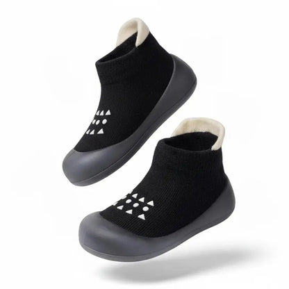 Baby Sock Cotton Shoes 6 to 24 Months Prewalker Non Slip Infant Slippers Memory Foam Breathable